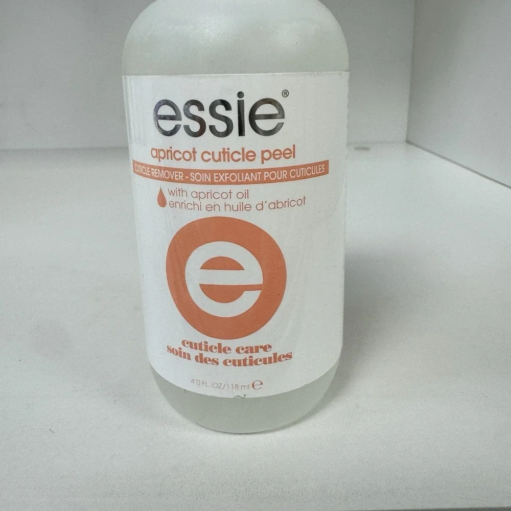 Essie Apricot Cuticle Peel Remover With Apricot Extract 4 Oz Cuticle Remover